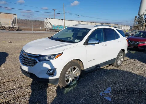 2018 Chevrolet Equinox Premier from USA, damaged, VIN 2GNAXNEX1J6219536